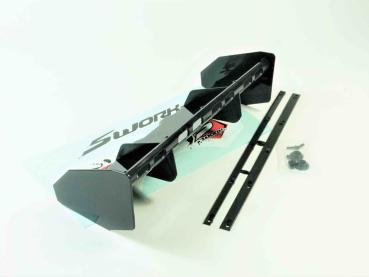 SWORKz 1/8 Heckspoiler Pro-Speed 2.0 schwarz gelocht